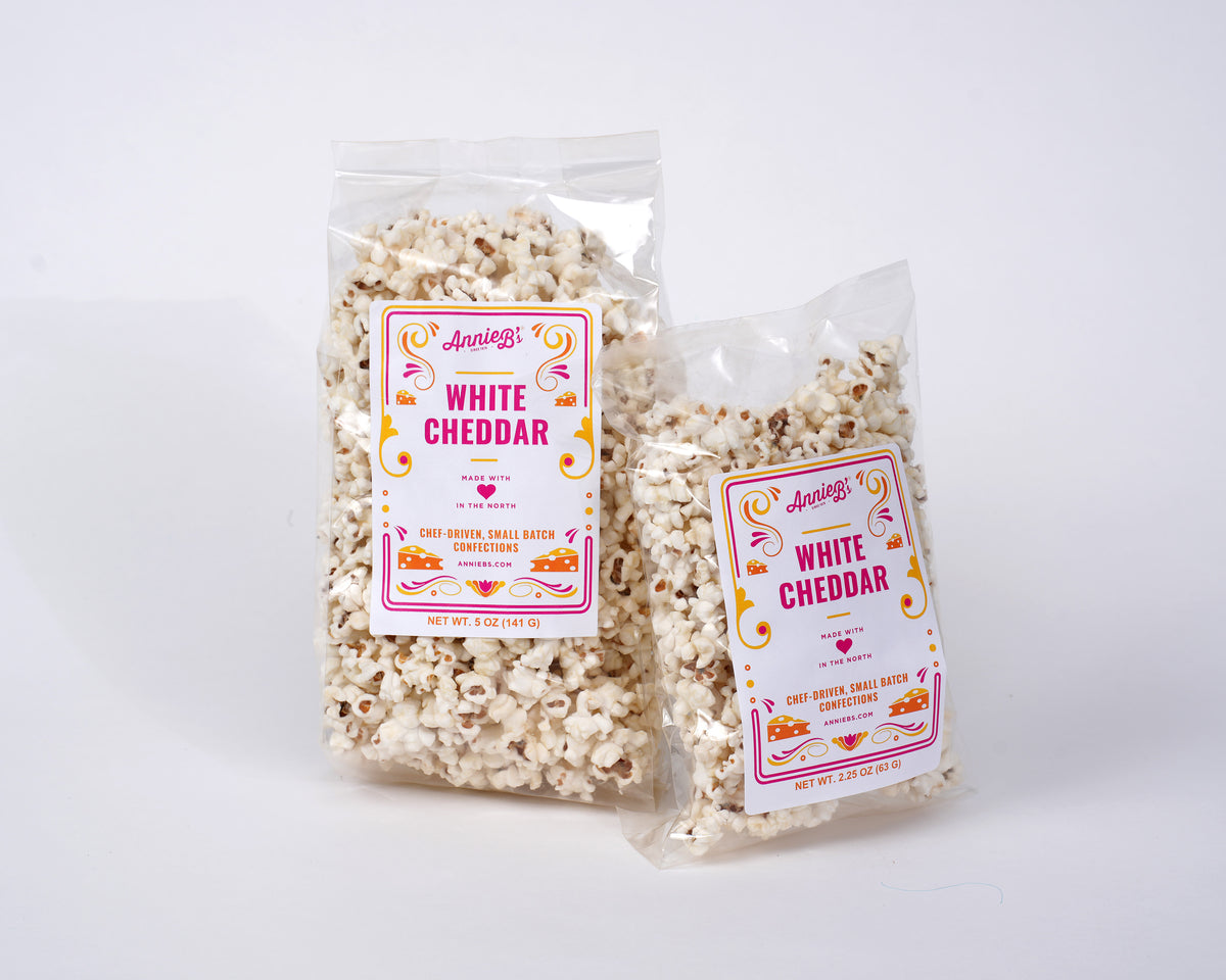 White Cheddar Cheese Popcorn Annie B's Candy