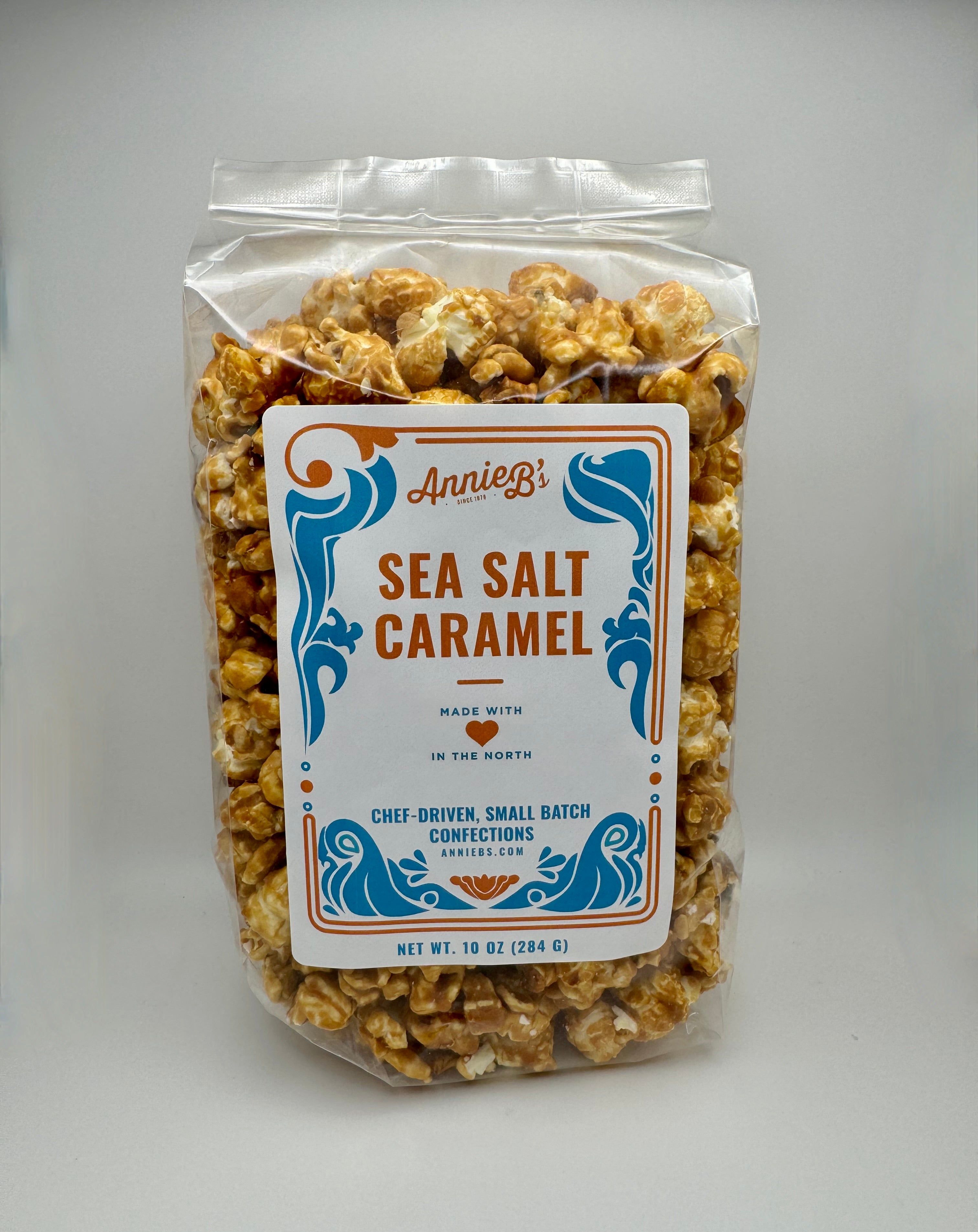 Sea Salt Caramel Corn (10oz) – Annie B's Candy