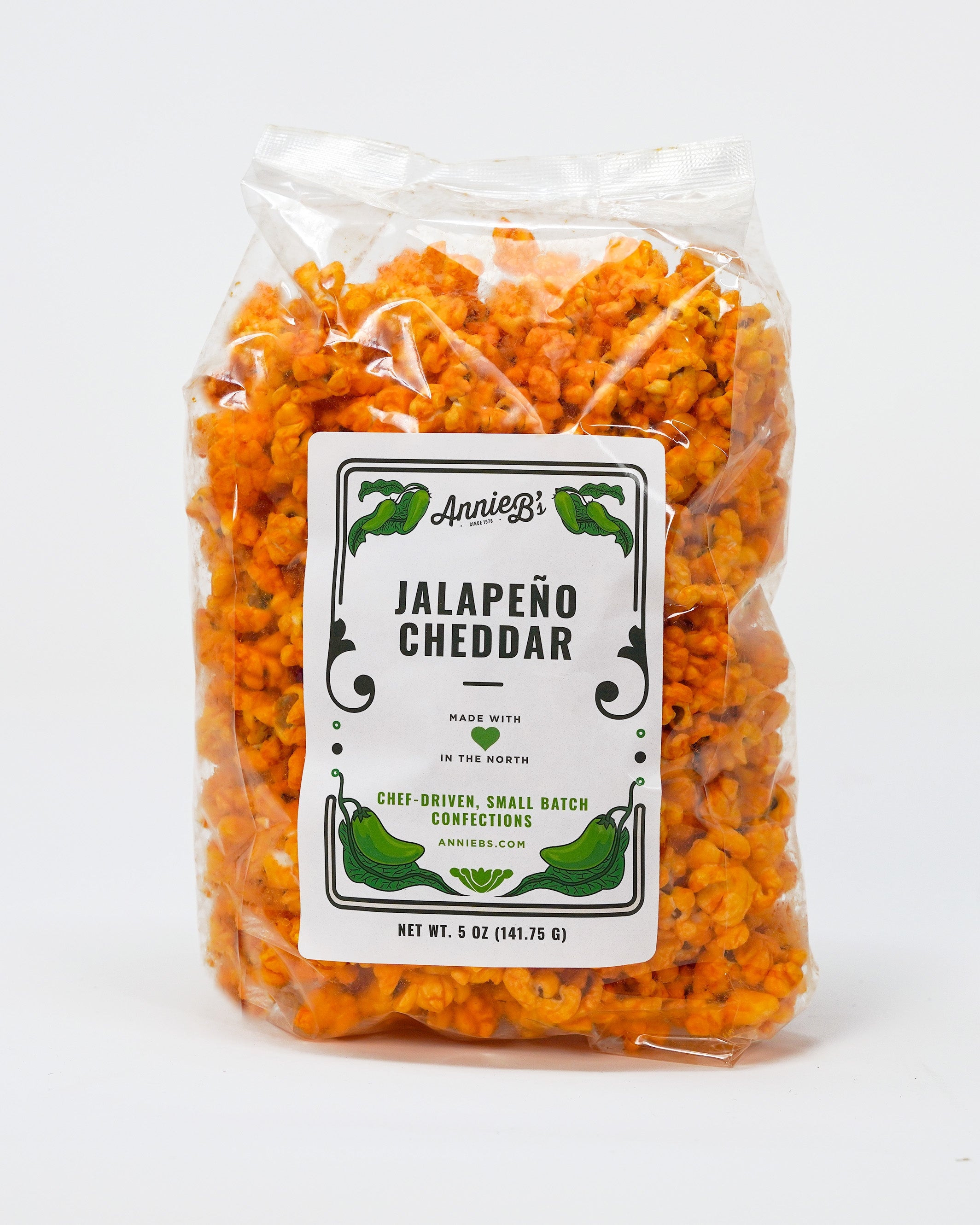 Jalapeno Cheddar Popcorn (5oz) – Annie B's Candy